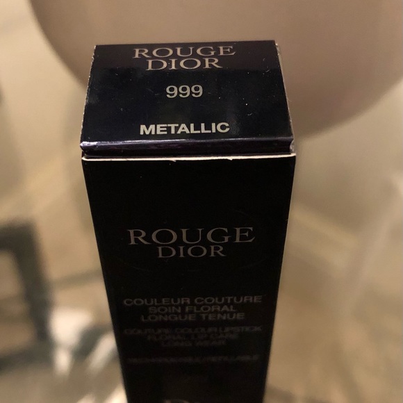 DIOR 999  REFILLABLE LIPSTICKS METALLIC - Picture 8 of 8